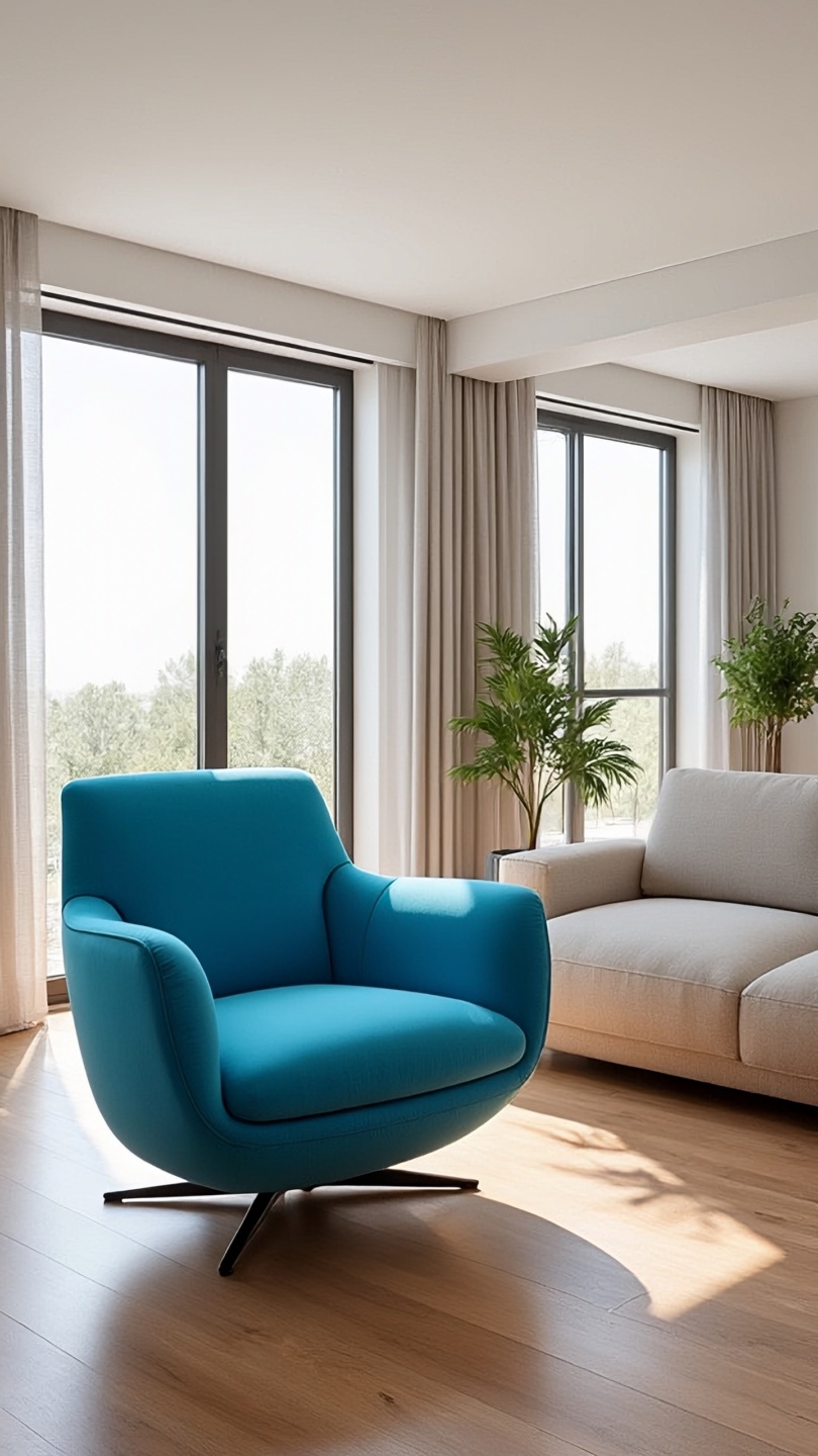 Bold Seating, Bright Living — interior design project by FAB INTERIORS Nairobi